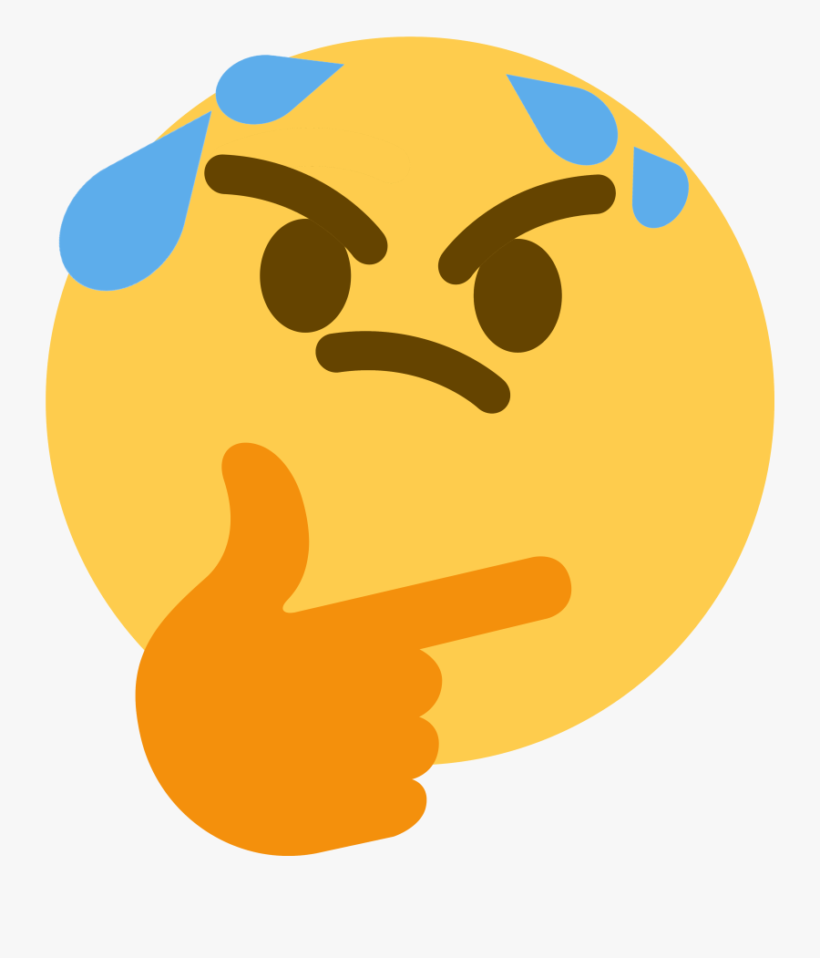 Thinksweat Discord Emoji - Transparent Discord Emojis Png, Transparent Clipart