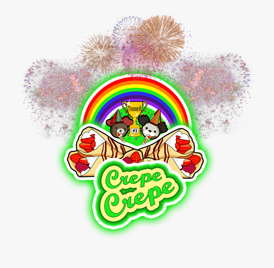 Crepe Crepe Would Like To Thank All The Organizers - Illustration, Transparent Clipart