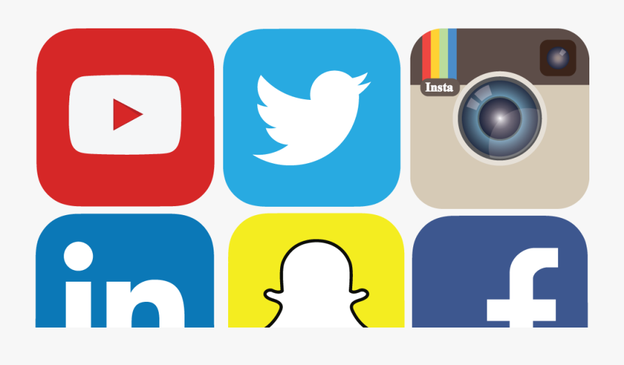 Instagram Clipart Like Facebook Button - Social Media Logos Png, Transparent Clipart