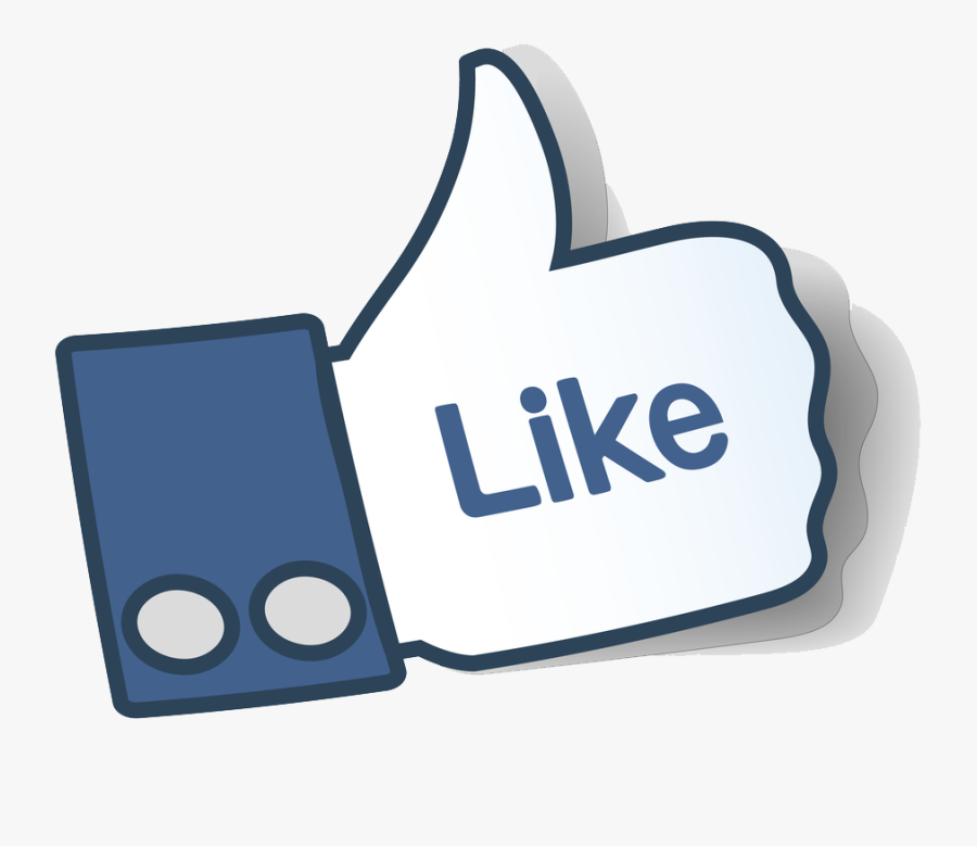Facebook Like Button Thumb Signal Symbol Clip Art - Like Clipart, Transparent Clipart
