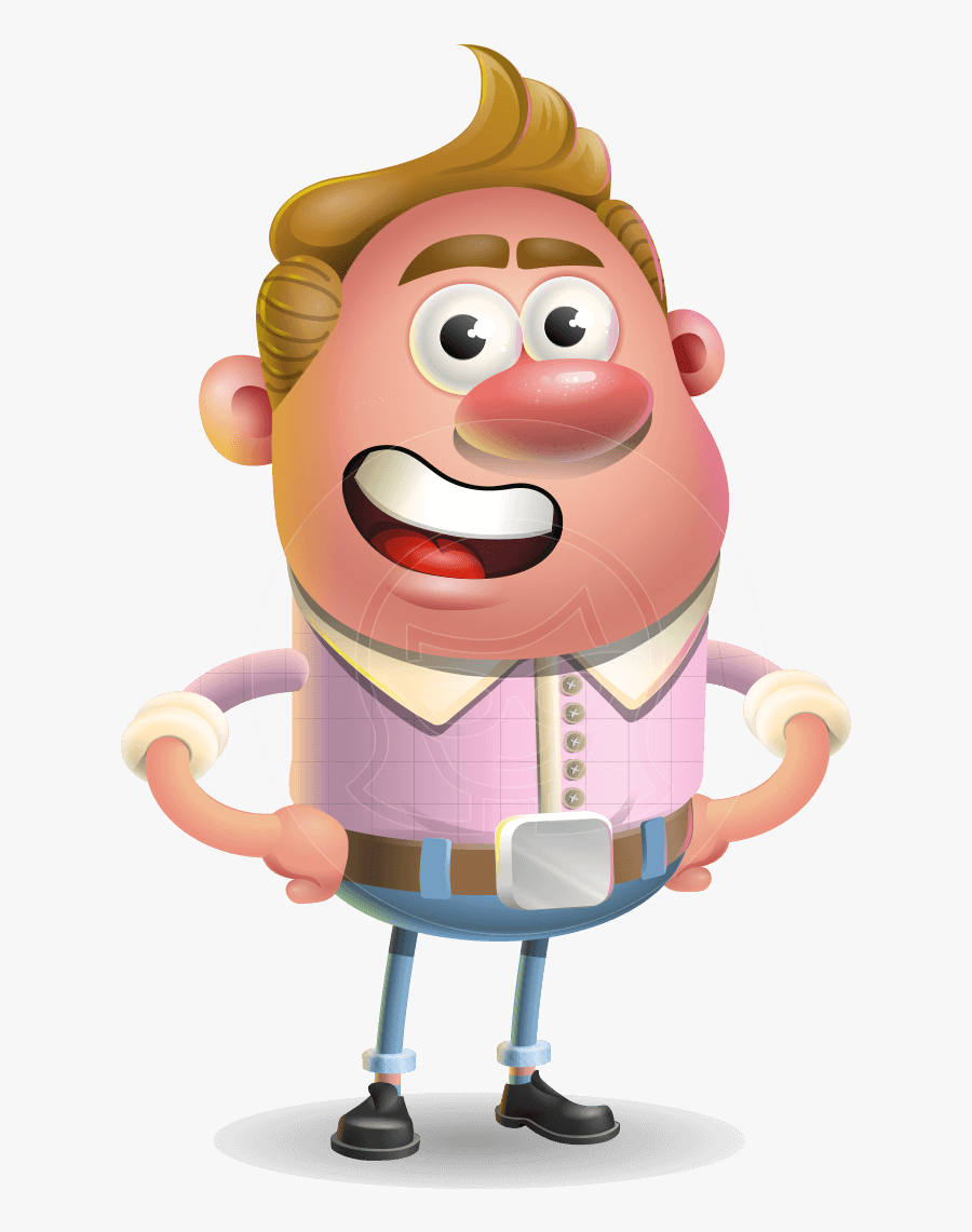 Transparent Cartoon Potato Png - Blonde Cartoon Character, Transparent Clipart