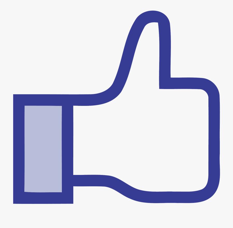 Transparent Facebook Like Button Png Transparent - Like Facebook Png, Transparent Clipart