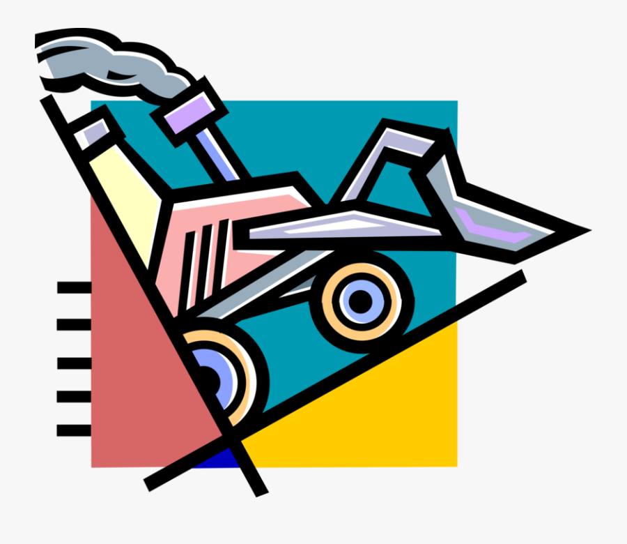 Vector Illustration Of Construction Industry Heavy, Transparent Clipart