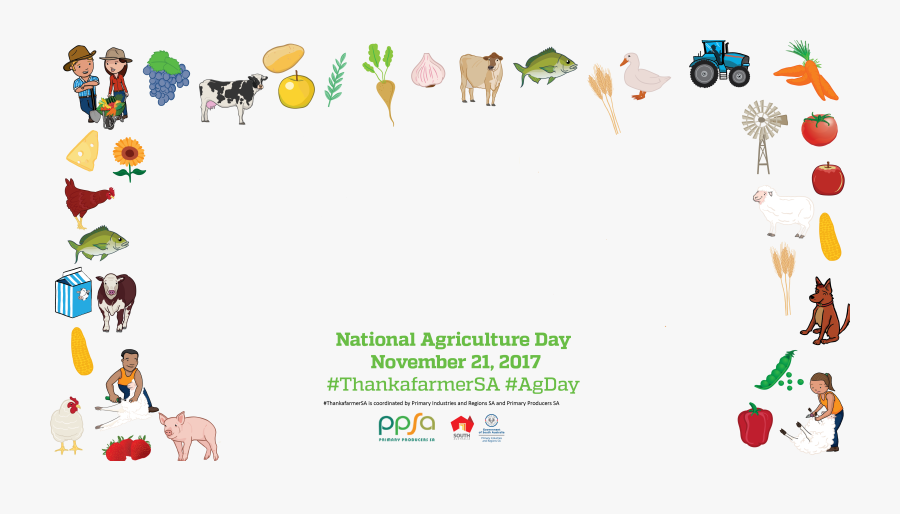 Svg Royalty Free Download Agriculture Clipart Primary - National Ag Day 2017 Australia Poster, Transparent Clipart