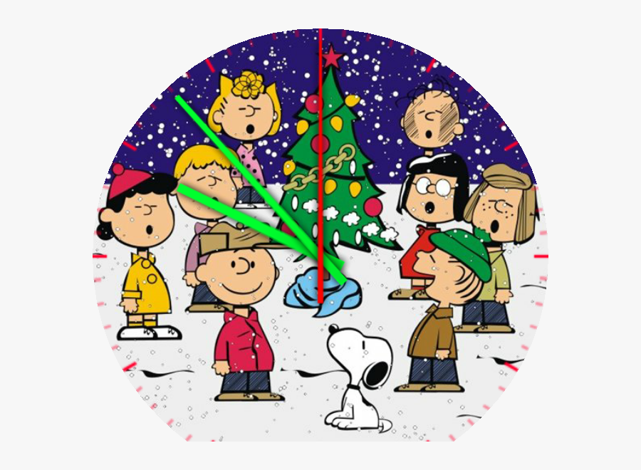 Clip Art Charlie Brown Christmas Clipart - Charlie Brown Around The Christmas Tree, Transparent Clipart
