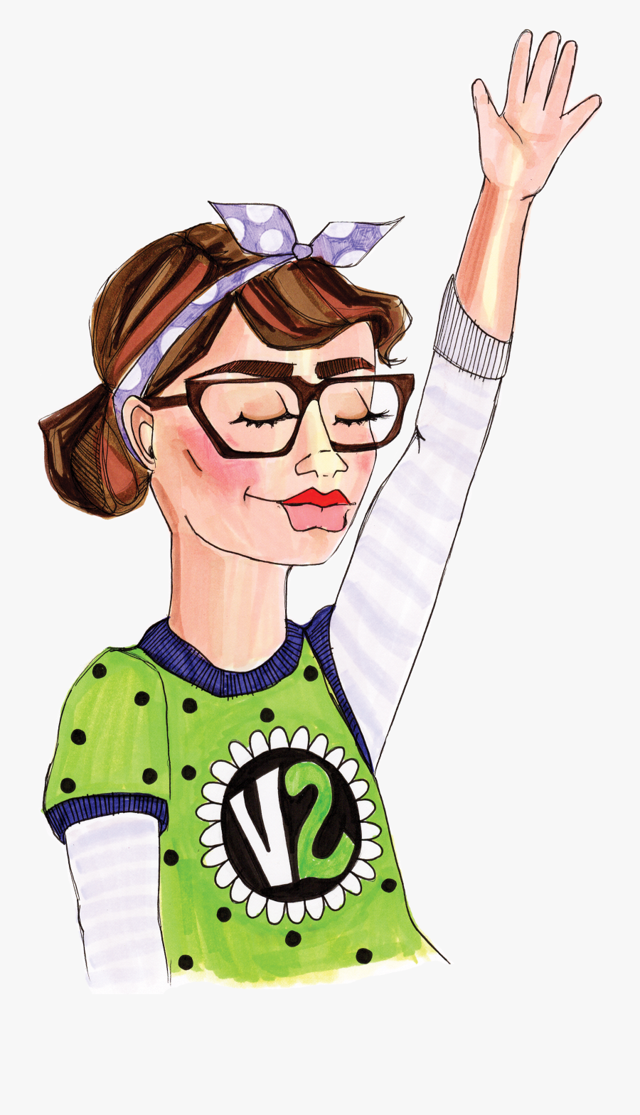 Clip Art Raise Your Hand Pictures - Raise Your Hand, Transparent Clipart