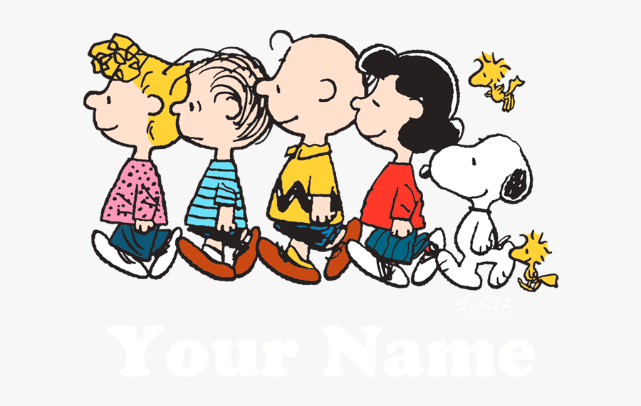 Snoopy Gang, Transparent Clipart