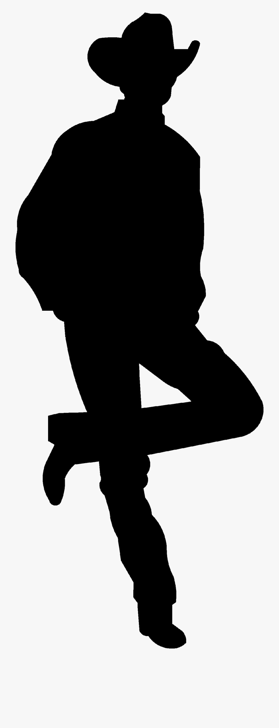 Cowboy Png Images Free Download In This Page - Cowboy Silhouette Transparent Background, Transparent Clipart
