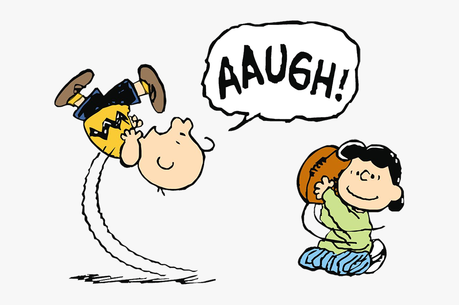 Charlie Brown Lucy Football - Charlie Brown Football Meme, Transparent Clipart