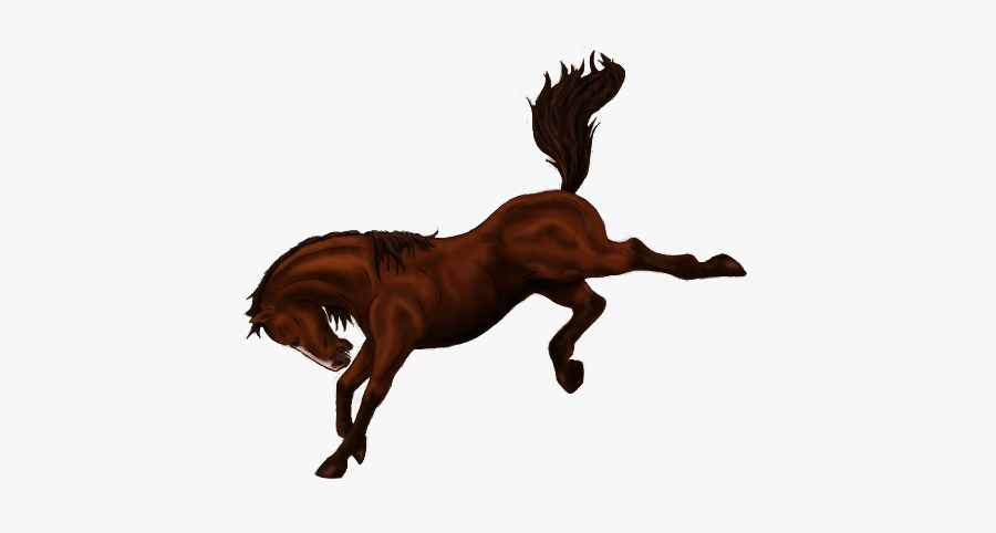 Rural Hearts Entwined - Horse Bucking Png, Transparent Clipart