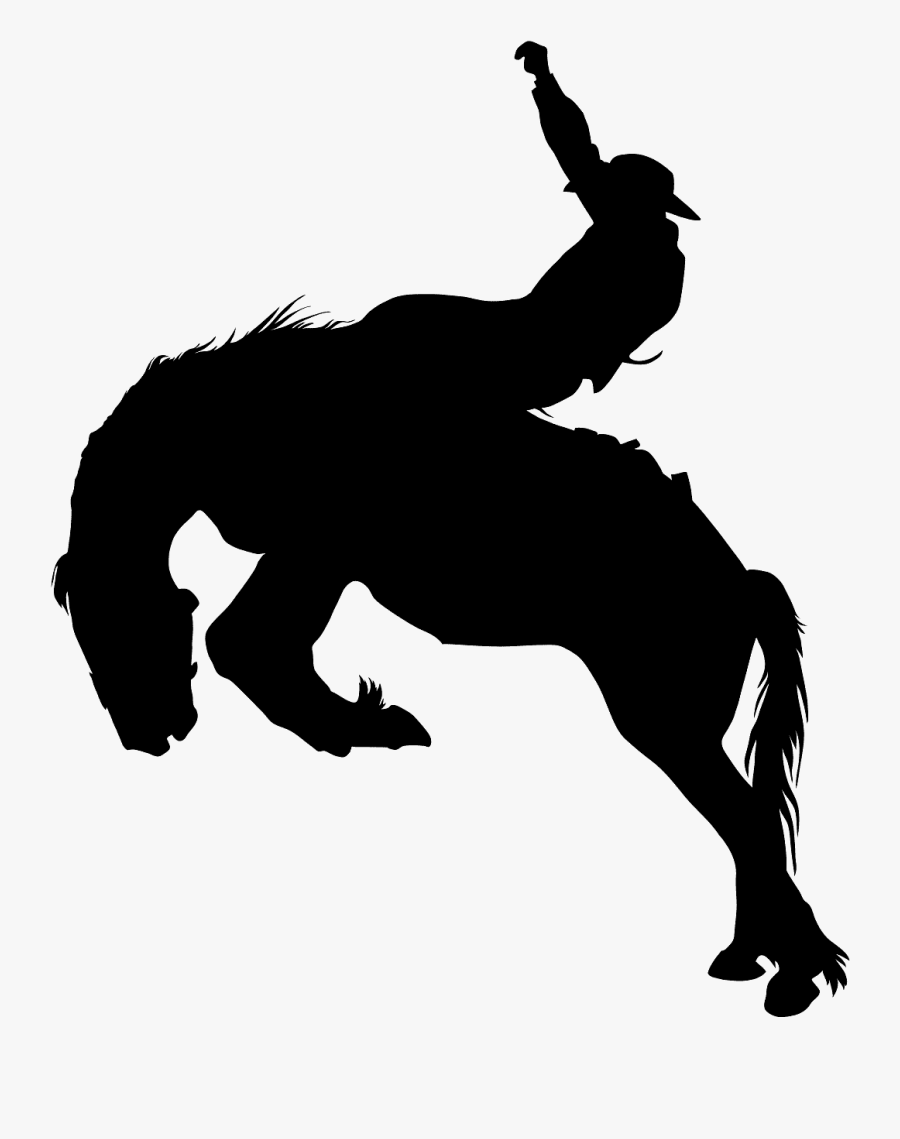 Siluetas De Caballos Salvajes, Transparent Clipart