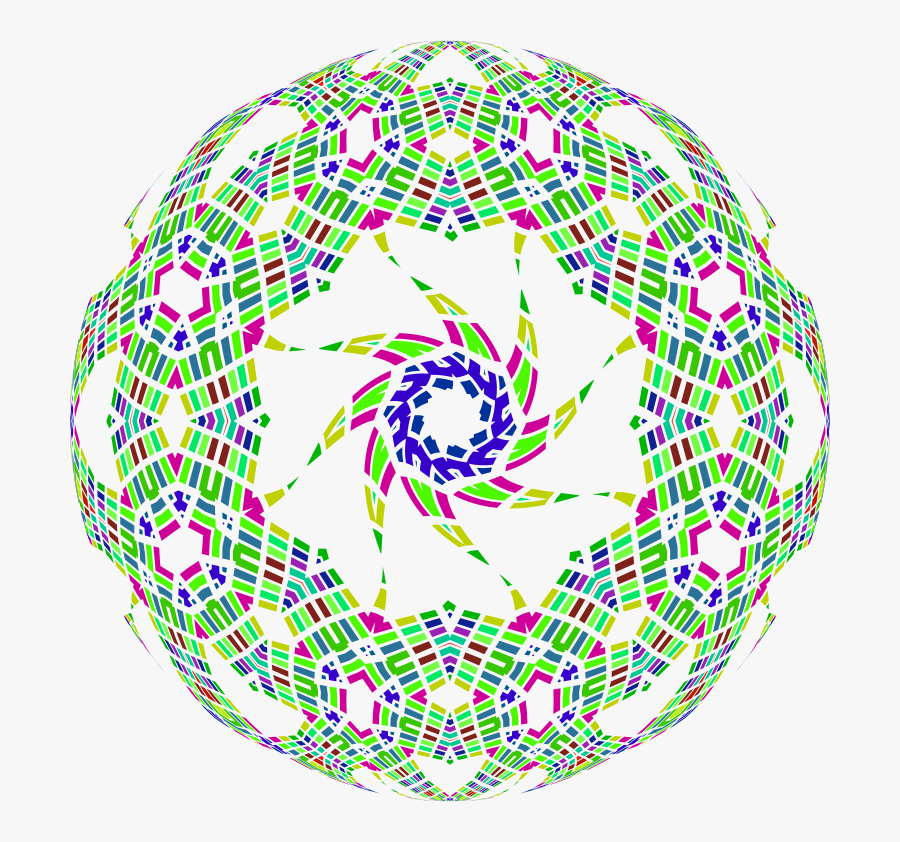 Colorful Abstract Geometric Design - Abstract Differential Geometry, Transparent Clipart