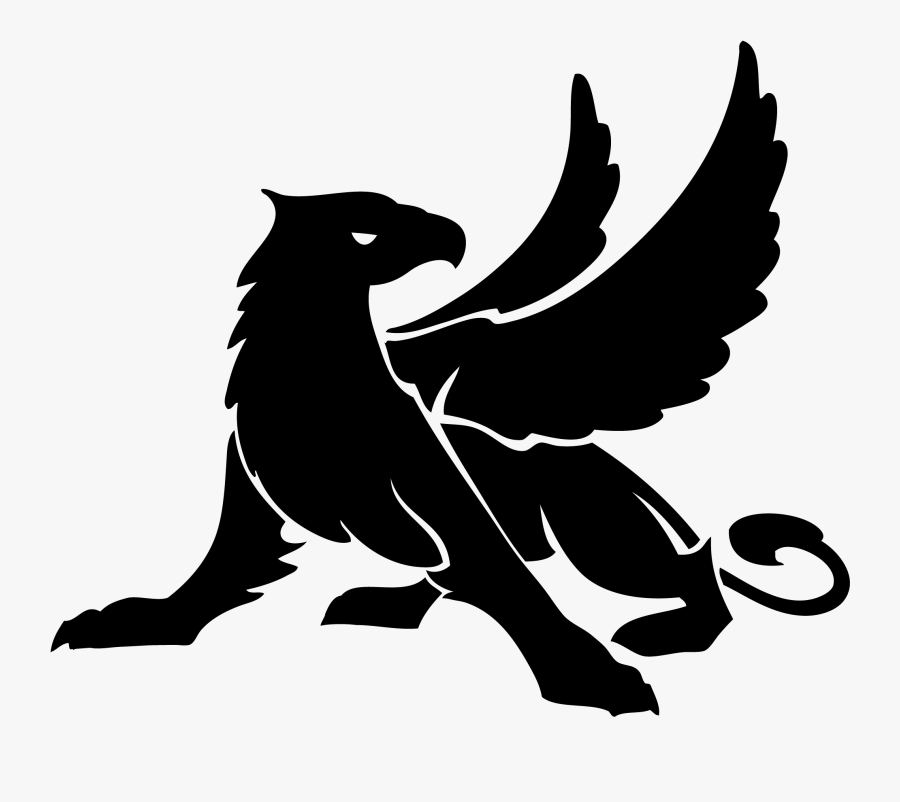 Clip Art Legendary Creature Logo Clip - Griffin Symbol, Transparent Clipart