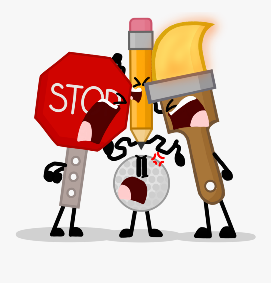 An Between Bossy Bots - Inanimate Insanity Nick Le, Transparent Clipart