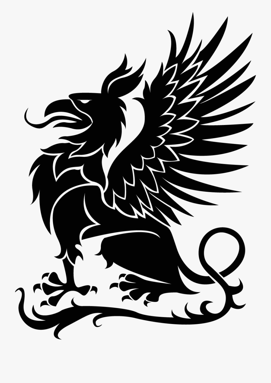 Griffin Tattoo - Transparent Griffin Png, Transparent Clipart