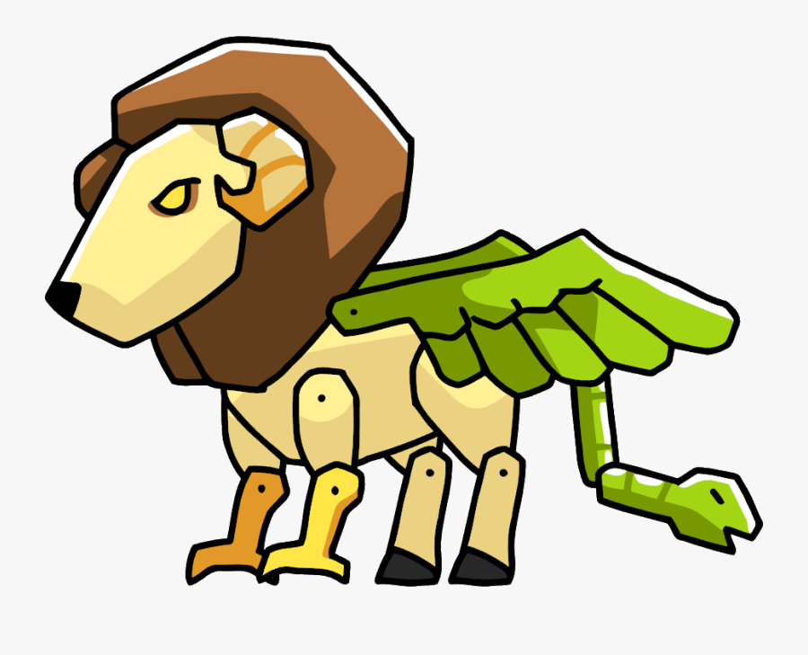 Zeus Clipart Cronus - Chimera Scribblenauts, Transparent Clipart