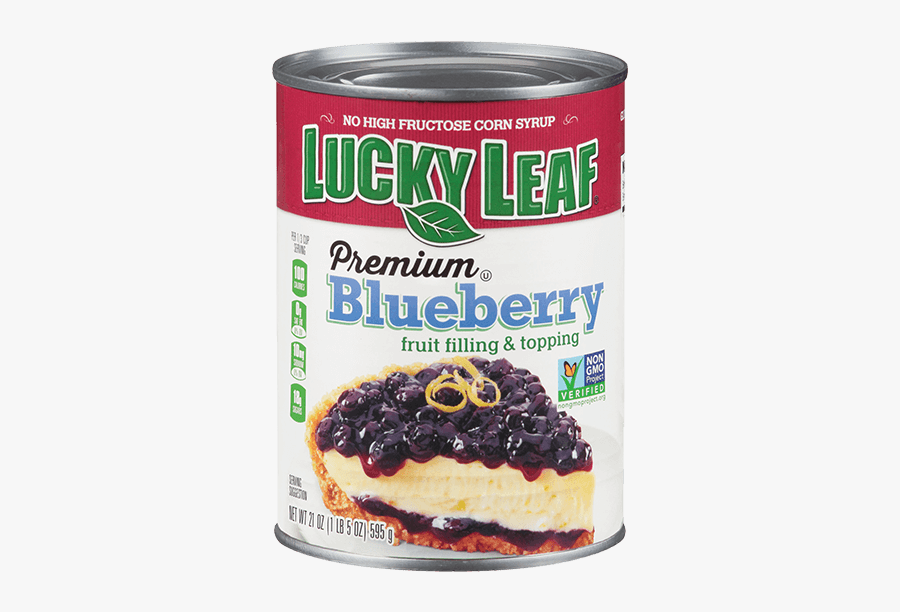 Premium Blueberry Fruit Filling & Topping - Lucky Leaf Blueberry Pie Filling, Transparent Clipart