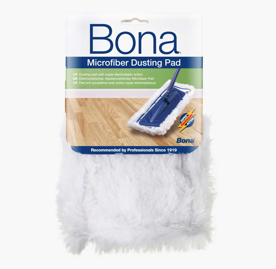 Bona Microfiber Dusting Pad, Transparent Clipart