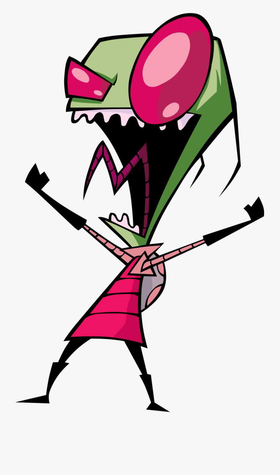 Invader Zim Wiki - Invader Zim Zim, Transparent Clipart