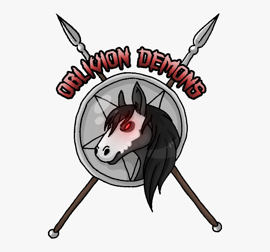 Oblivion Demons Logo Cartoon- - Cartoon, Transparent Clipart
