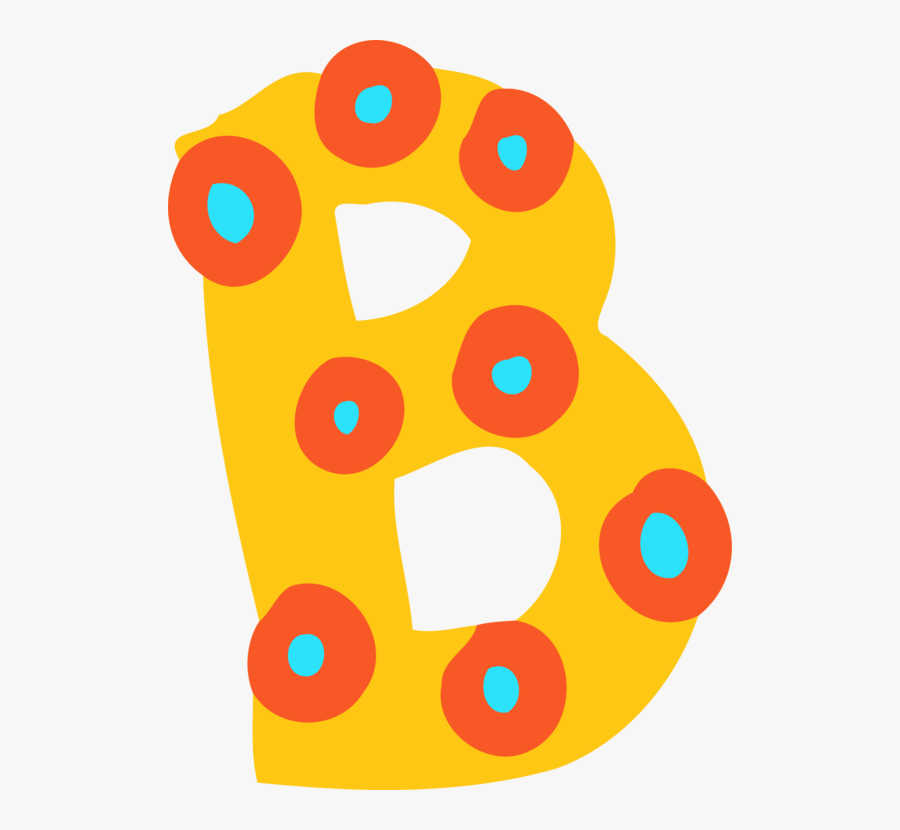 Area,yellow,baby Toys - Alphabet Clip Art B, Transparent Clipart