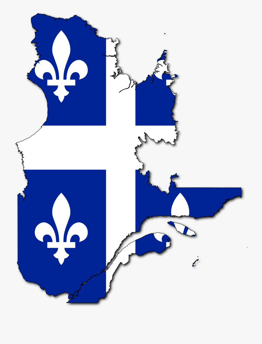 Quebec Flag, Transparent Clipart