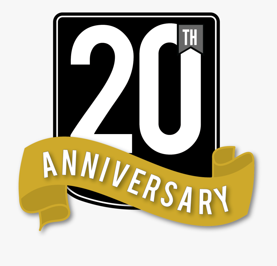 Cetra"s 20th Anniversary Logo - 20th Anniversary Logo Png, Transparent Clipart