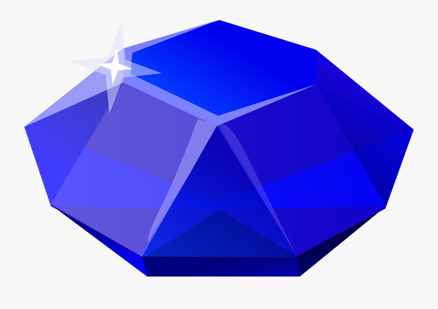 Crystal Facts For Kids - Sapphire Gem Png, Transparent Clipart