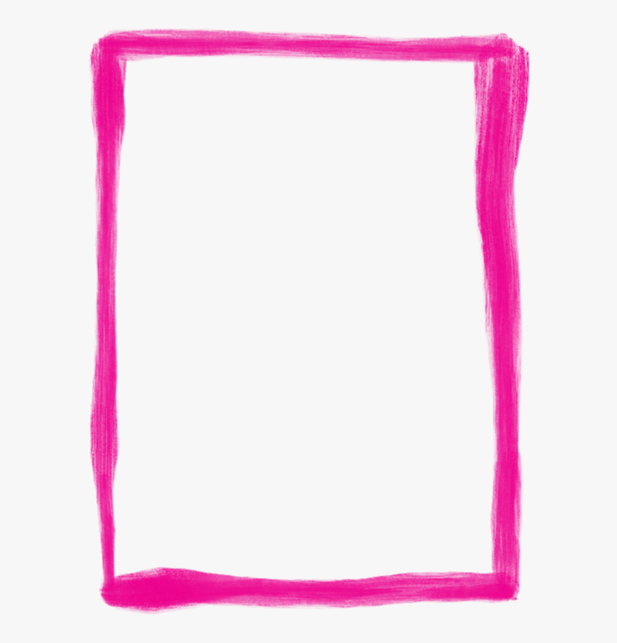 Transparent Pink Frame Png - Fuschia Pink Frame Png, Transparent Clipart