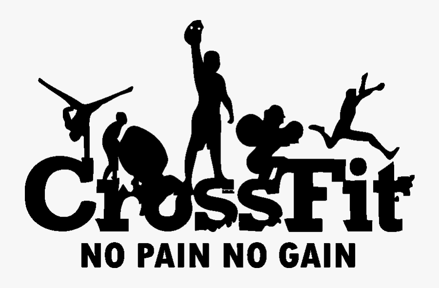 Crossfit Fitness Centre Wall Decal Exercise Wallpaper - Sticker Crossfit, Transparent Clipart