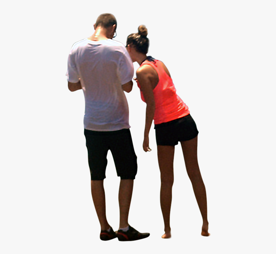 Athletic Couple Sightseeing Athletic Person Png - Portable Network Graphics, Transparent Clipart