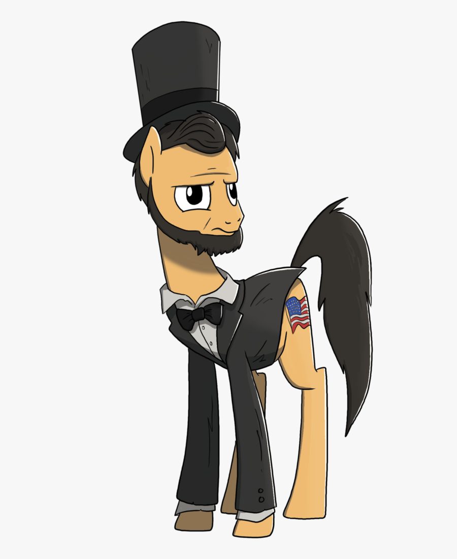 My Little Pony Abraham Lincoln, Transparent Clipart