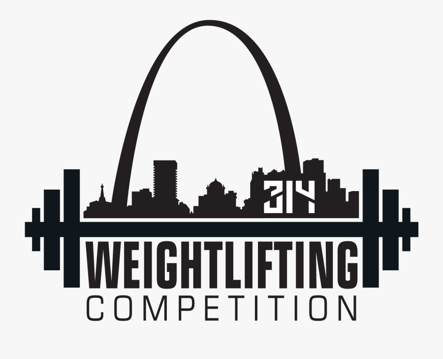 St Louis Arch Silhouette - Skyline, Transparent Clipart