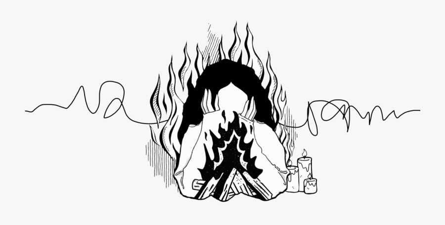 An Illustrated Journey Through Student Anxiety And - Anxiety Illustrations, Transparent Clipart