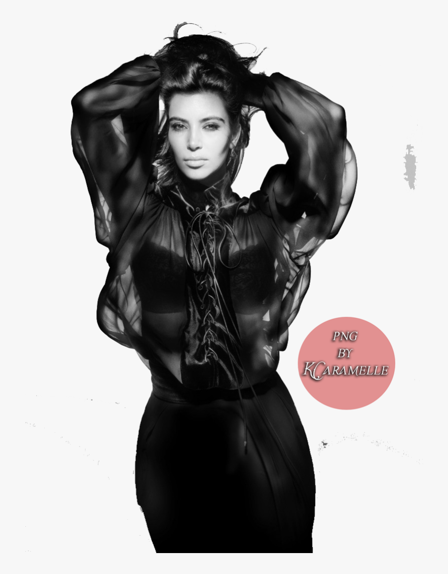 Kim Kardashian Png Transparent Images - Kim Kardashian V Magazine, Transparent Clipart
