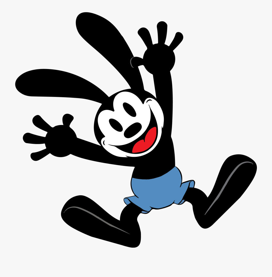 Rabbi Clipart Transparent - Oswald The Lucky Rabbit, Transparent Clipart