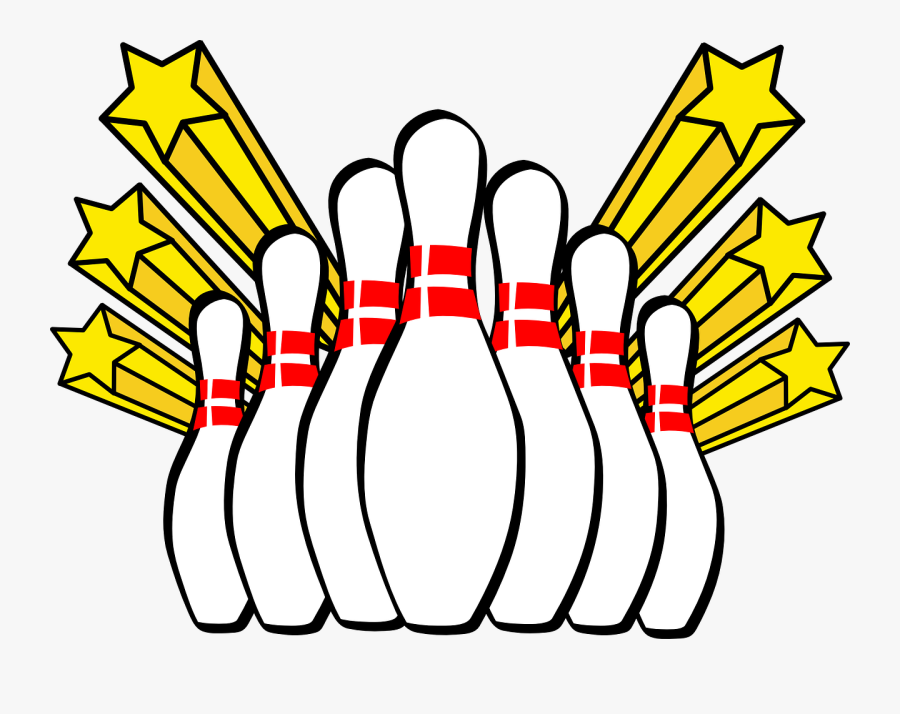 Ten Pin Bowling Clip Art - 10 Pin Bowling Clip Art, Transparent Clipart