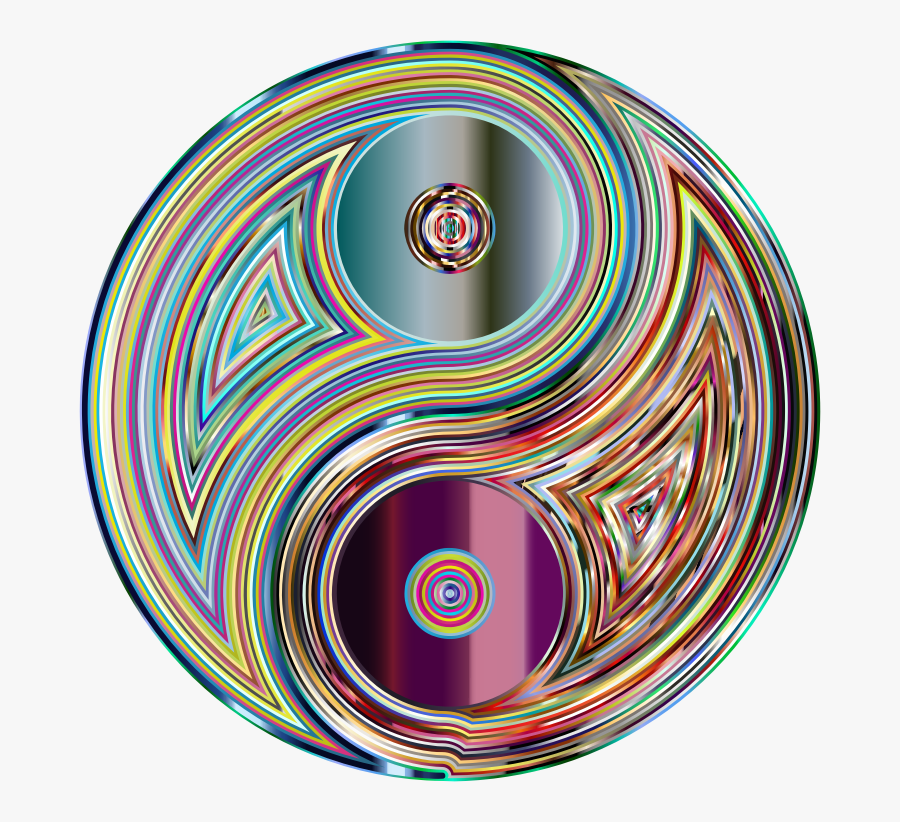 Ebook Chronic Bronchitis A Medical - Yin Yang Psychedelic, Transparent Clipart