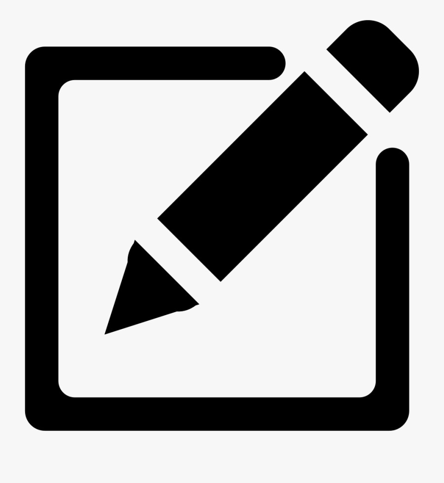 Write Message Icon Png, Transparent Clipart