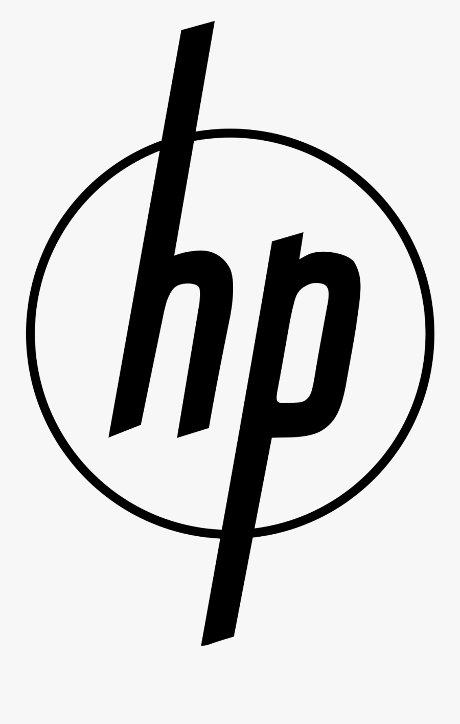 Hewlett Packard First Logo - Hp Logo 1954, Transparent Clipart