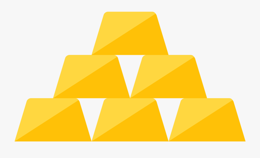 Bar Clipart Gold Biscuit - Clipart Gold Bar Png, Transparent Clipart