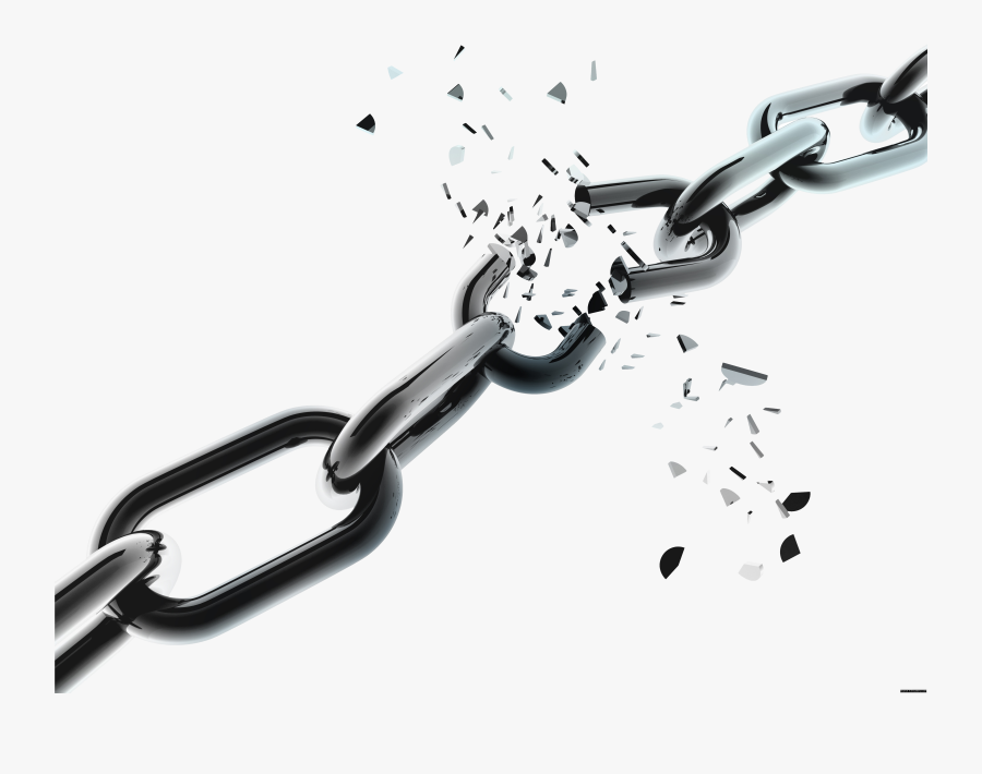 Transparent Background Broken Chains Png - Break The Chain, Transparent Clipart