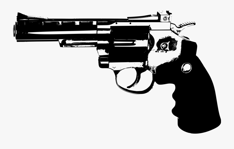 Revolver Gun Western Free Picture - Gun Vector Png, Transparent Clipart