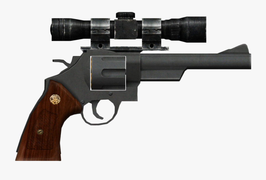 Picture Transparent Stock Revolver Heavy Frame - 44 Magnum Revolver, Transparent Clipart