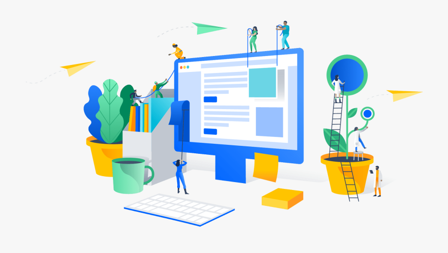 Transparent Banker Clipart - Atlassian Illustrations, Transparent Clipart