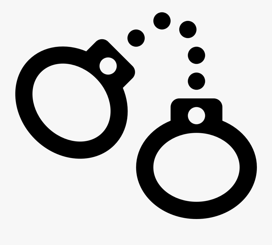 Handcuffs Group Cartoon Clipartpen - Handcuffs Emoji Png, Transparent Clipart