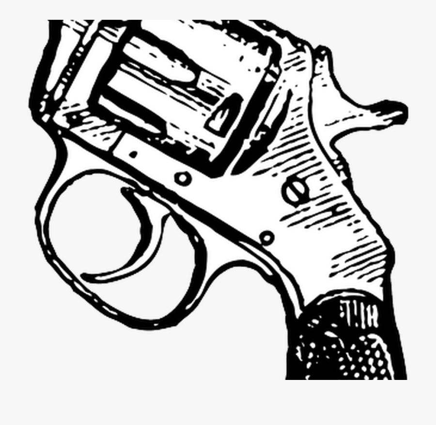 Collection Of Free Pistol Drawing Uzi Download On Ubisafe - Revolver Clipart Png, Transparent Clipart
