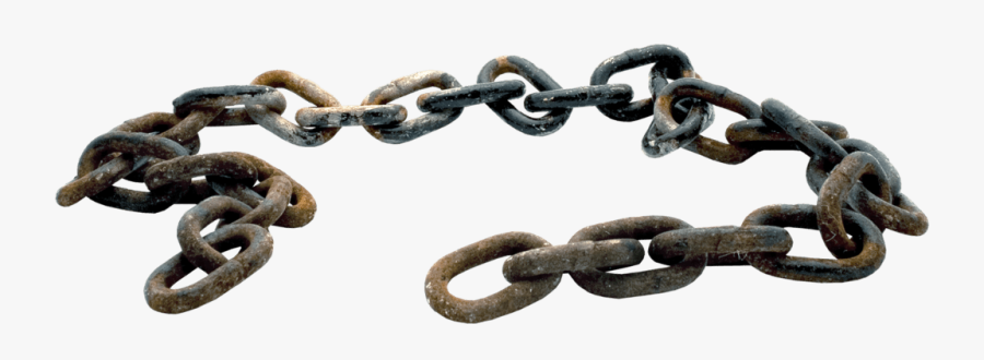 Chain Rusted - Old Chain Transparent Background, Transparent Clipart