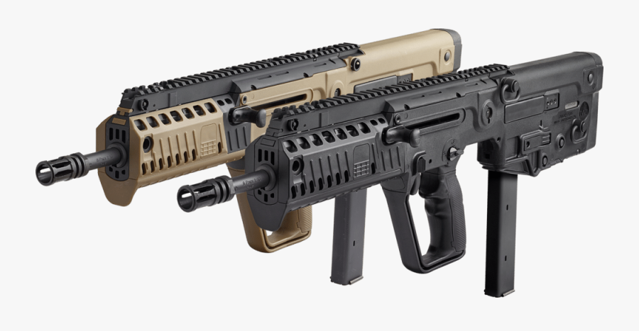 Graphic Royalty Free Best Pistol Caliber Carbines - Tavor X95 9mm, Transparent Clipart