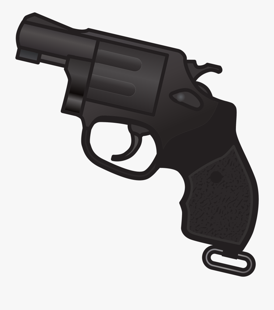 Pistol Clipart Revolver Barrel - New Nambu M60, Transparent Clipart